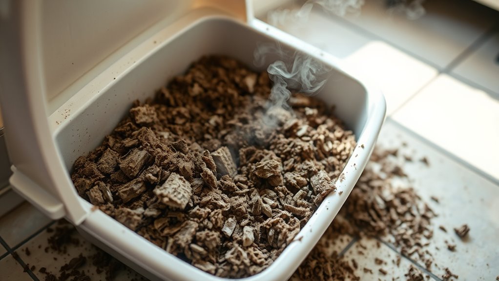 regular litter box maintenance