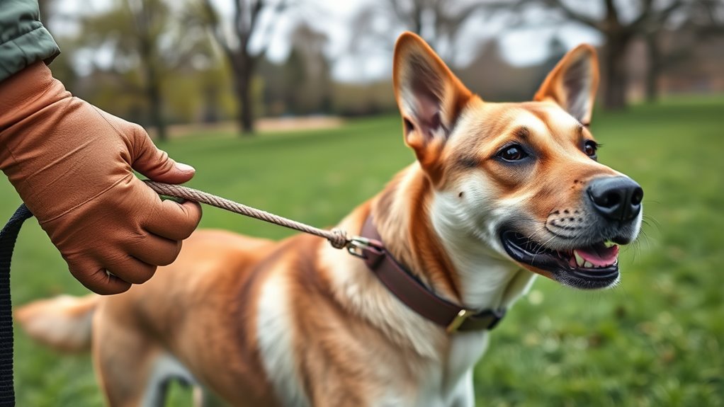 track leash pulling incidents