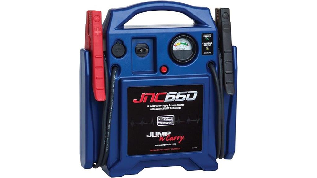 12v jump starter device