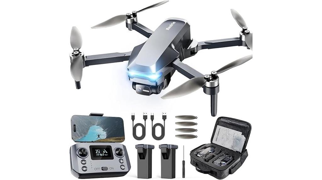 4k foldable gps drone