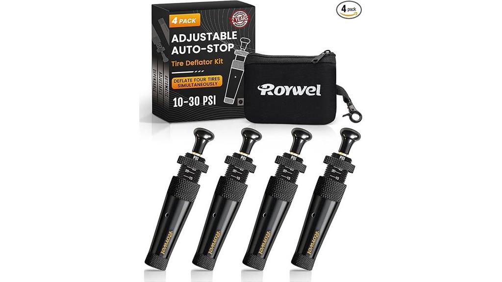 adjustable tire deflator kit