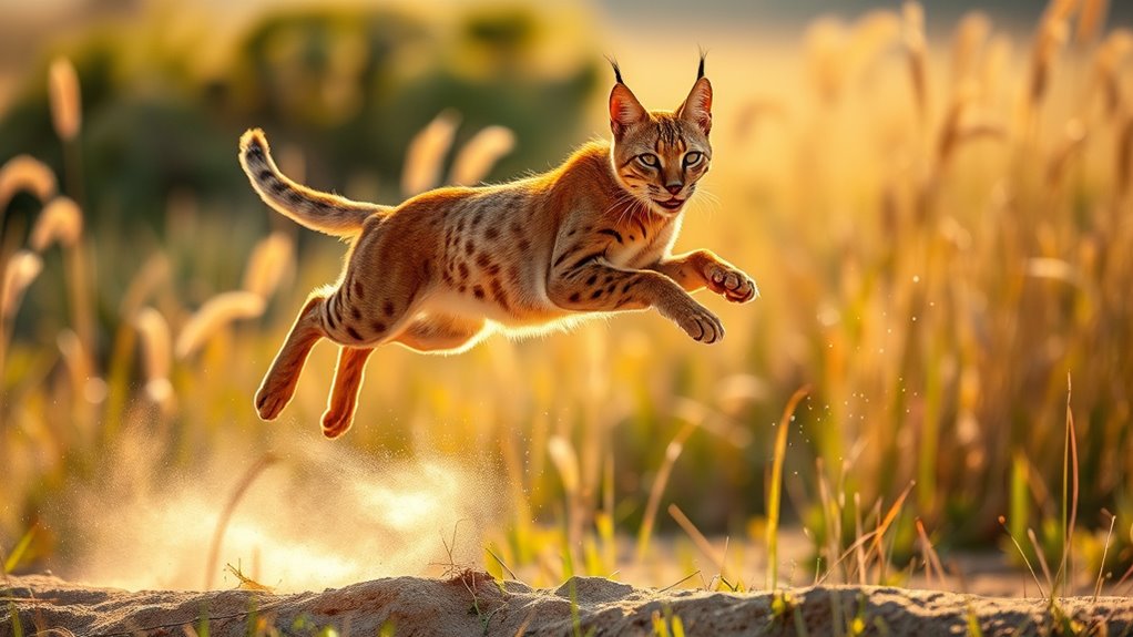 agile nocturnal hunting feline