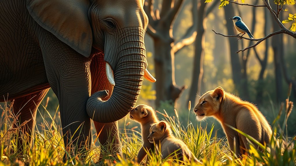 animal bonding ensures offspring survival