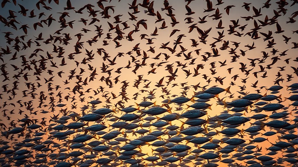 animals rely on group cooperation