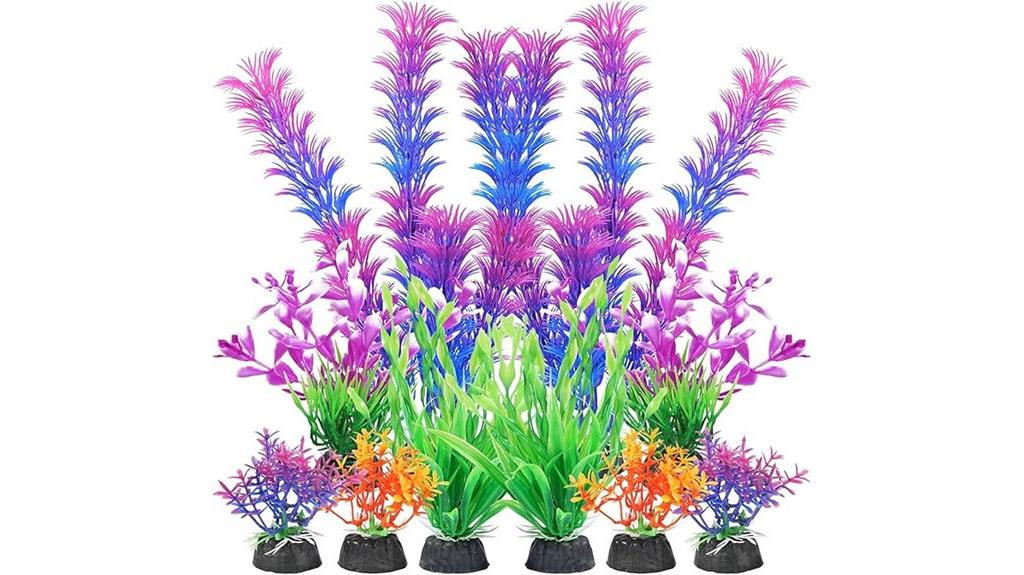 artificial aquarium plant set