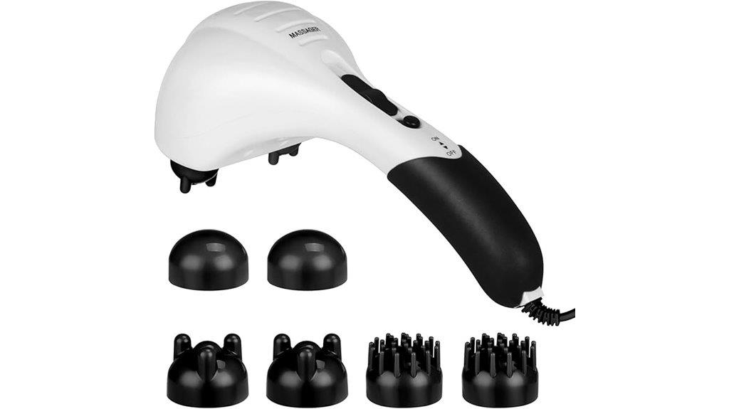 black full body massager