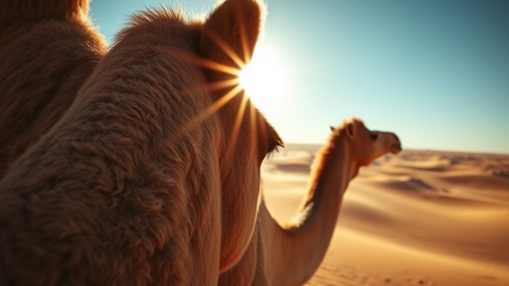 camel water storage adaptations