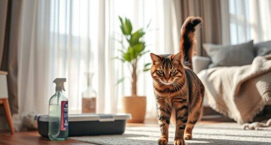 cat spraying behavior solutions