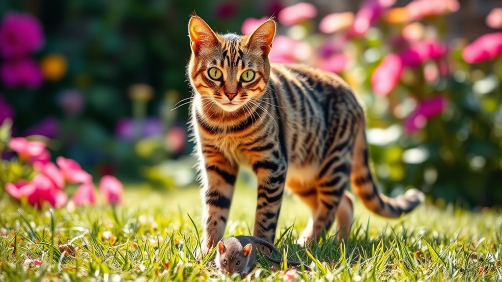 cats hunting and gifting