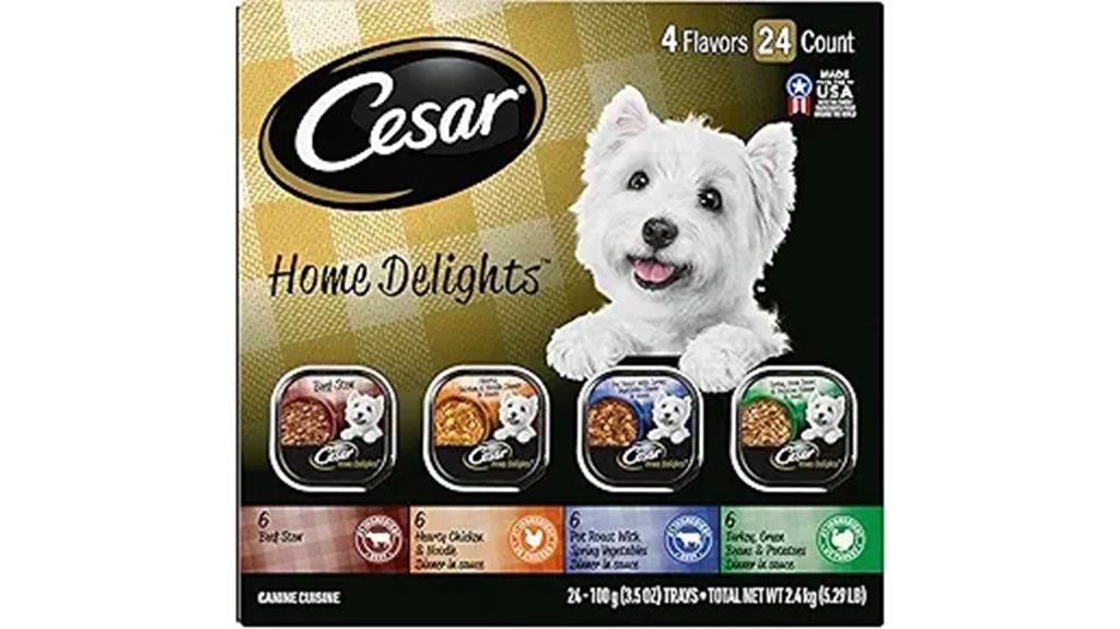 cesar adult wet dog pack