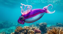 color changing marine creature