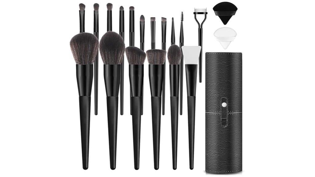 complete professional brush set