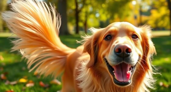 dog tail wagging signals emotions