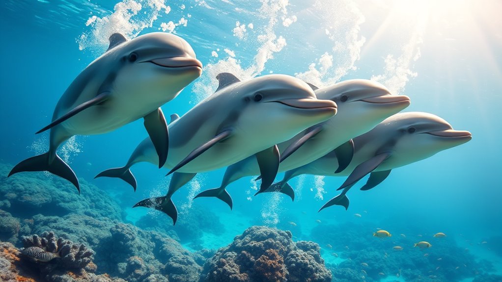 dolphins echolocation and social intelligence