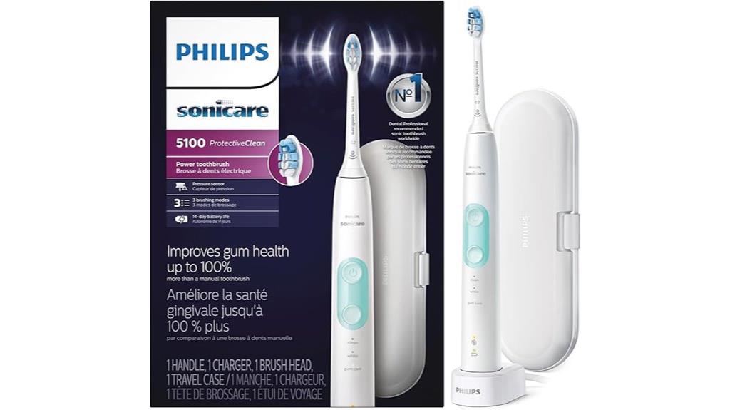 electric toothbrush with pressure sensor