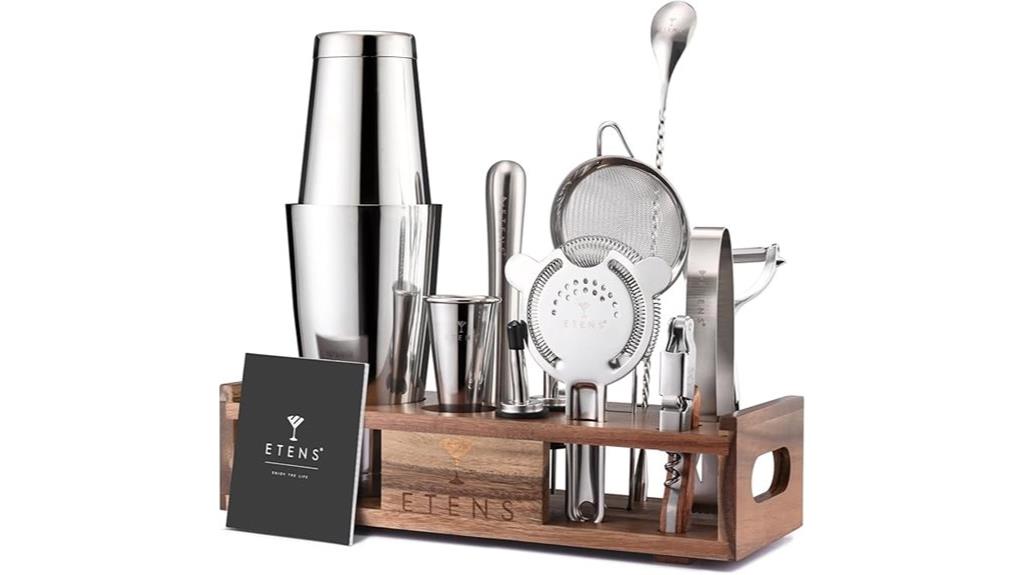elegant 15 piece cocktail set