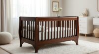 elegant convertible baby cribs