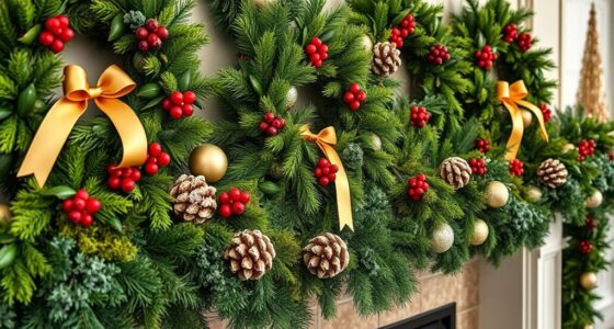 festive mantel decor ideas