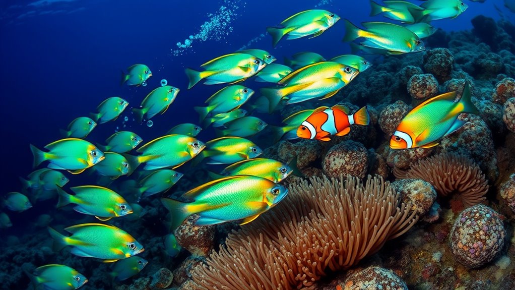 fish communicate through displays