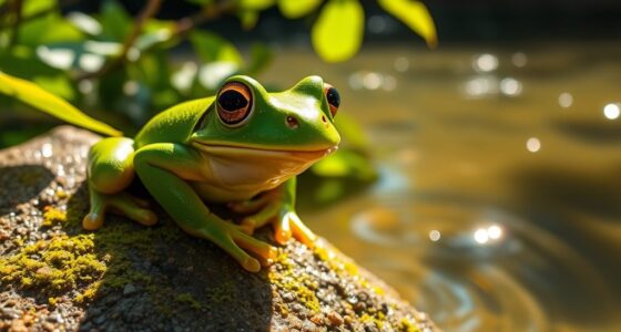 frogs do drink water