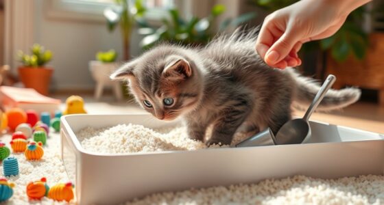 guide for kitten litter training