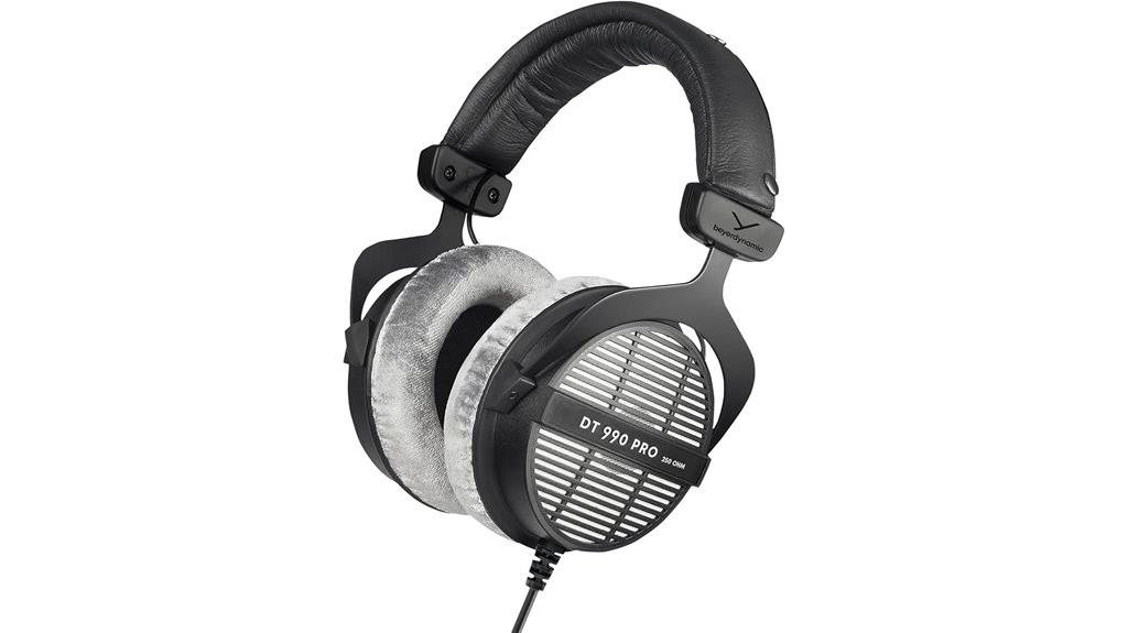 high impedance professional headphones