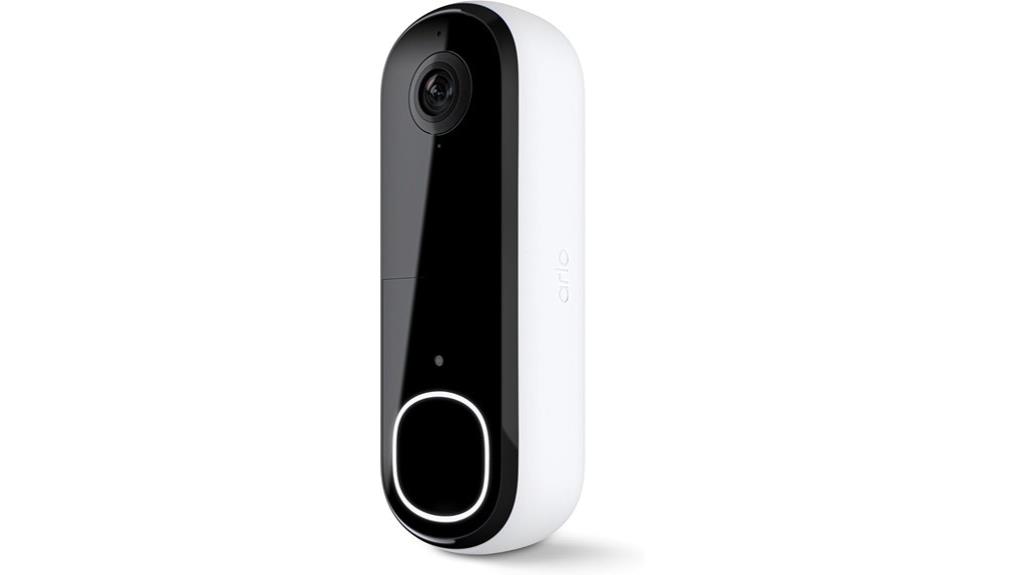 high resolution doorbell with night vision