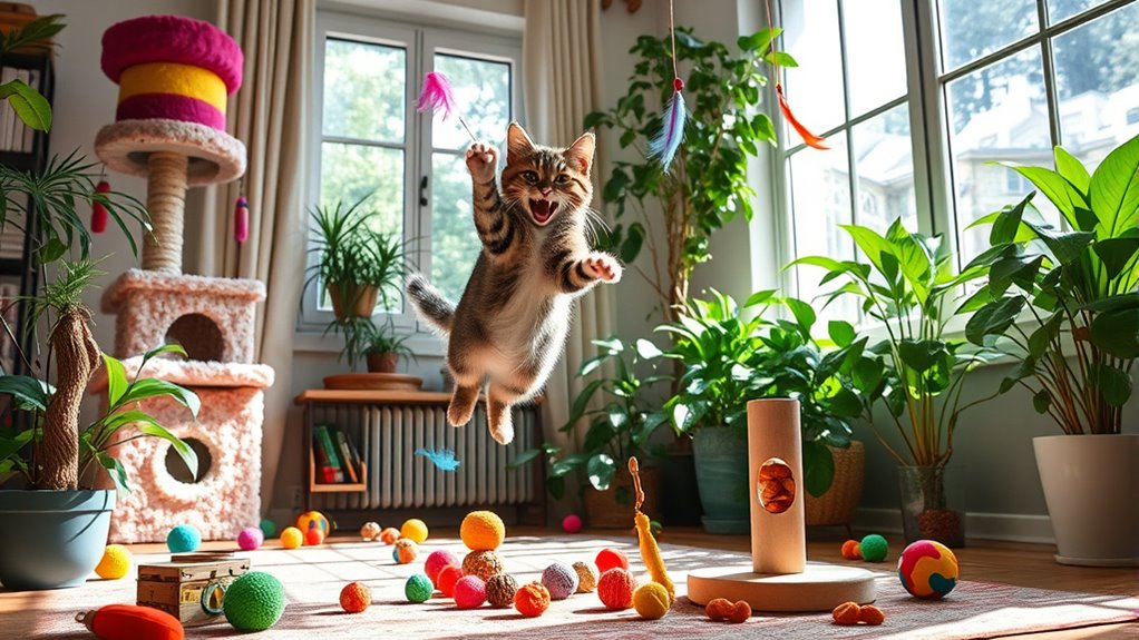 indoor cat enrichment ideas