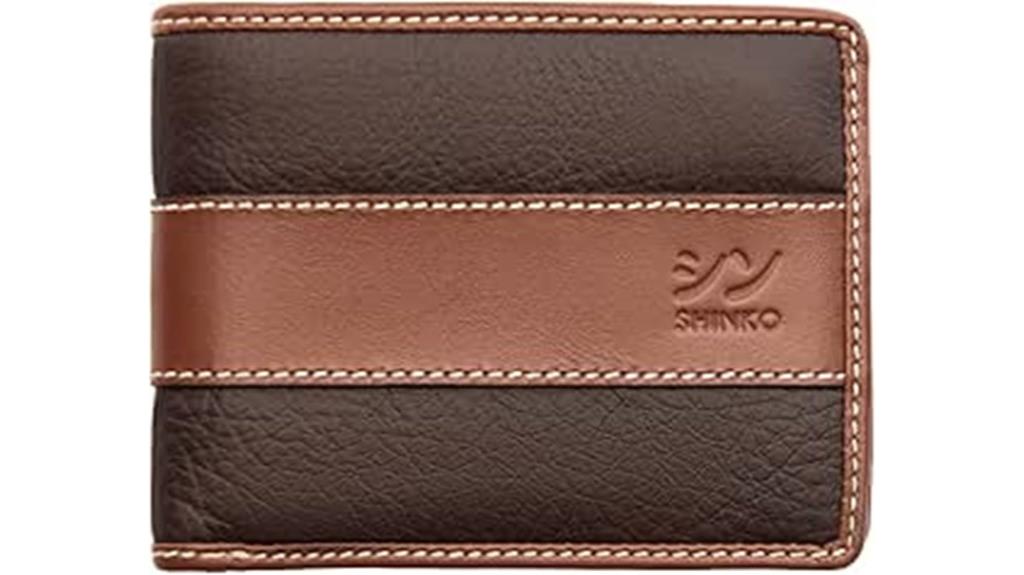 italian men s leather wallet