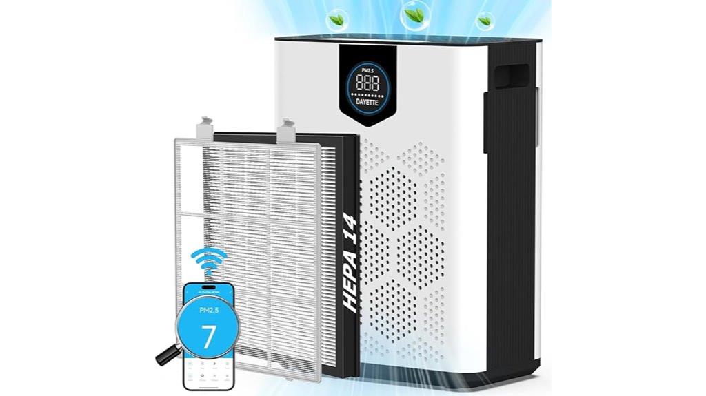 large room smart air purifier