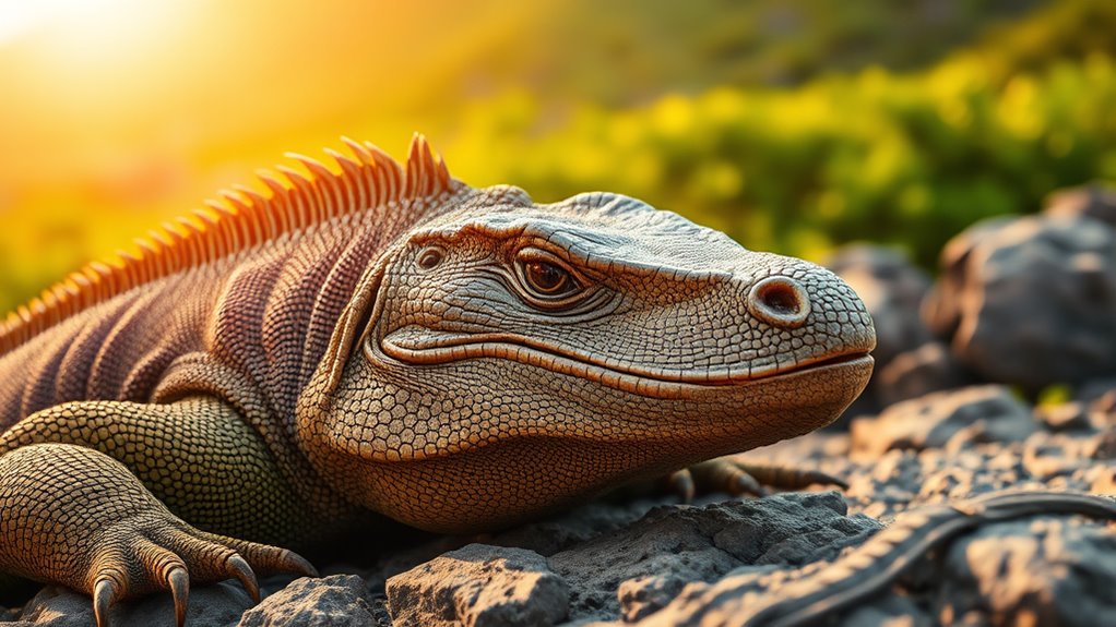 largest island lizard