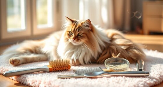 long haired cat grooming essentials