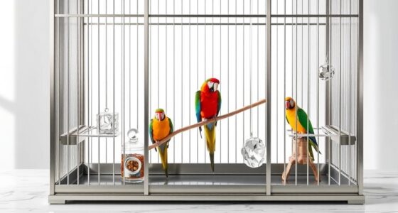 luxury bird cages showcase