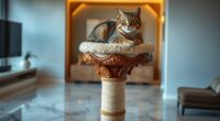 luxury cat scratching posts