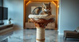 luxury cat scratching posts