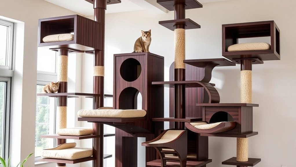 luxury cat tree collection