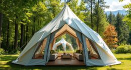 luxury durable camping tents