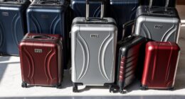luxury durable travel luggage