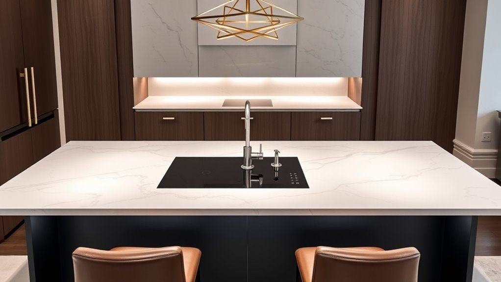 luxury kitchen island ideas