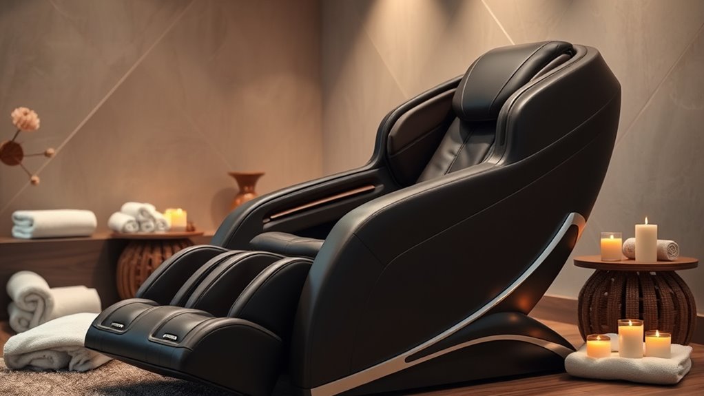 luxury massage chair selections