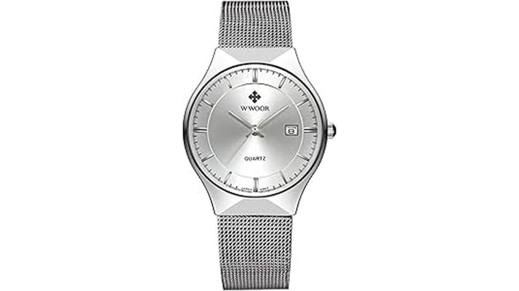 luxury men s mesh watch