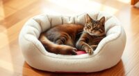 luxury orthopedic cat beds