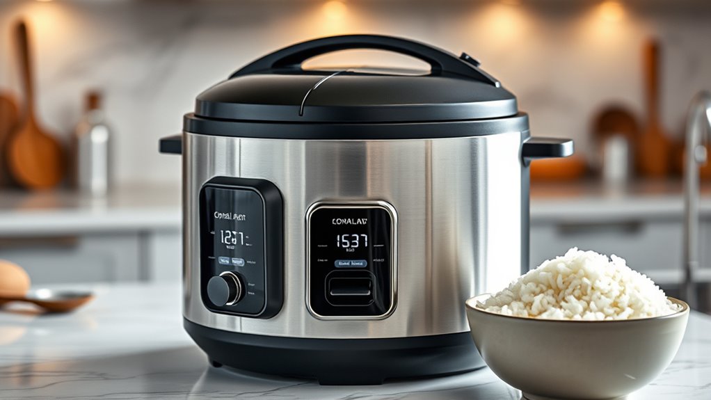 luxury rice cooker features