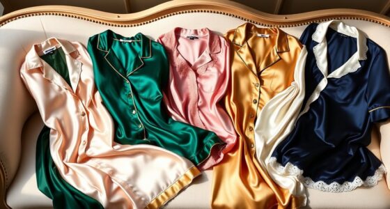 luxury silk pajama sets