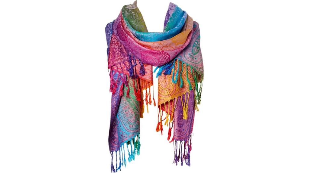 luxury silk shawl