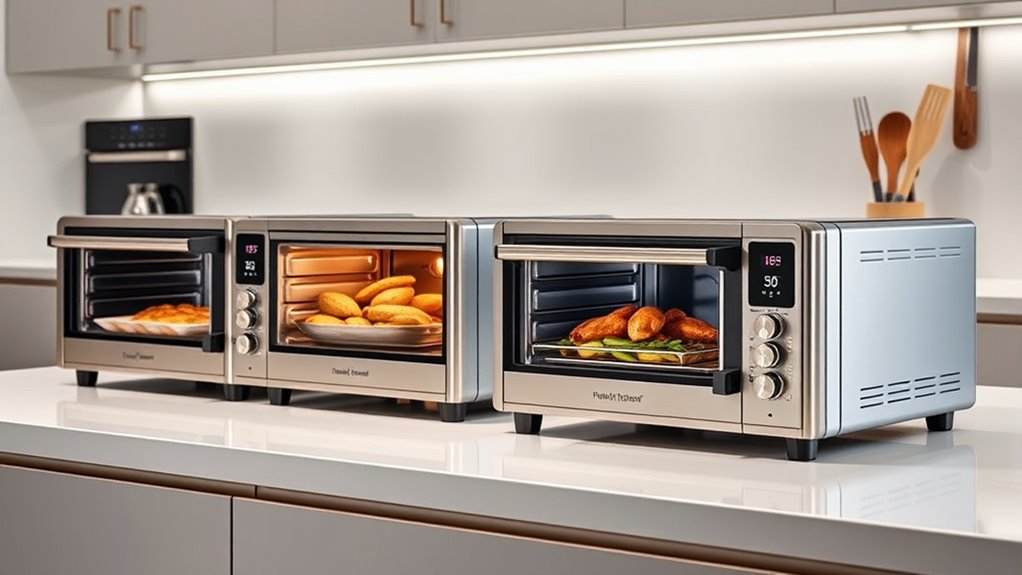 luxury toaster ovens with air frying
