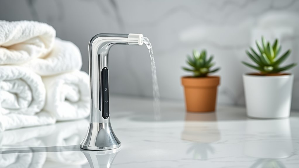 luxury water flosser features