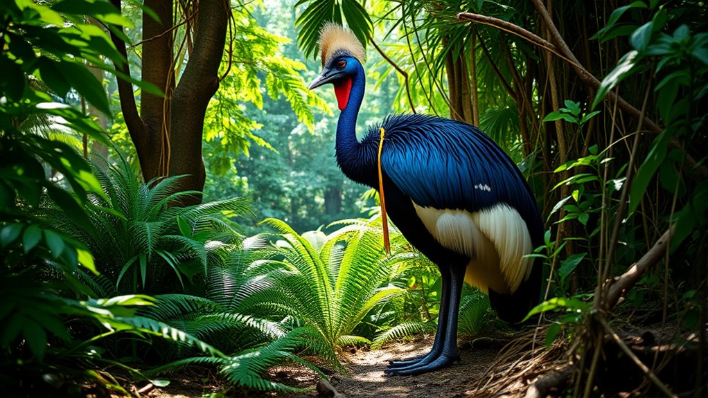 majestic rainforest seed disperser