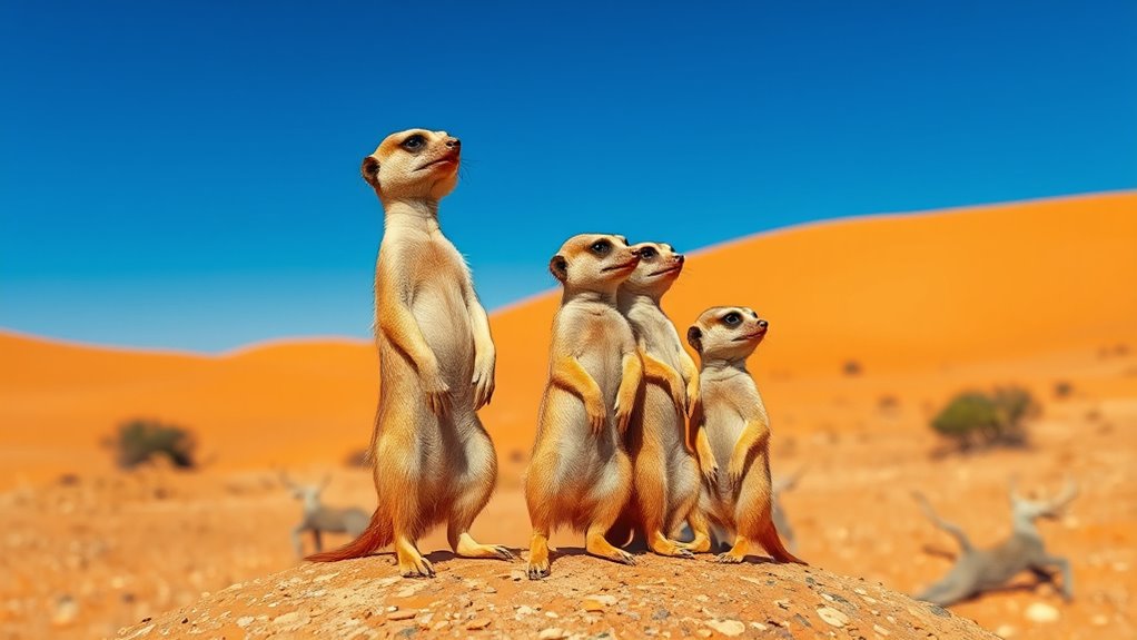 meerkats social cooperation and burrows