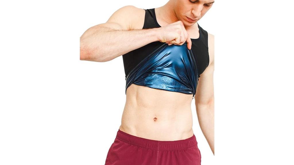 men s sauna slimming tank